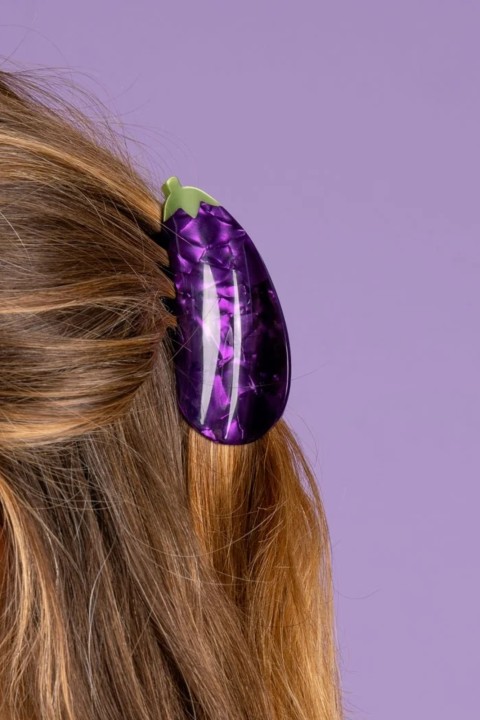 Hair claw clip - eggplant Coucou Suzette®