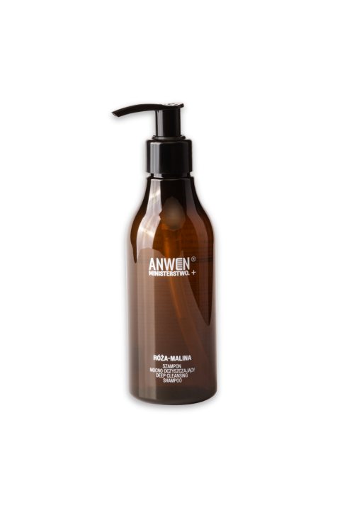Rose-Himbeere - tiefenreinigendes Shampoo Anwen + Ministerstwo.