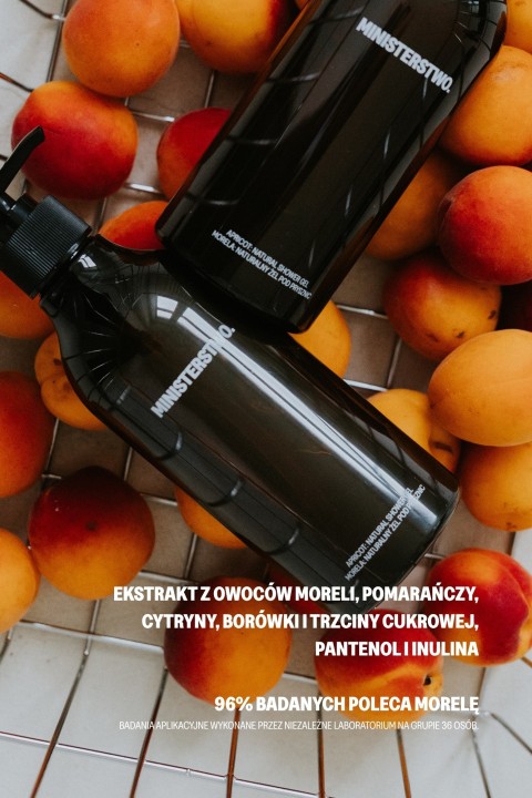 Apricot - natural shower gel