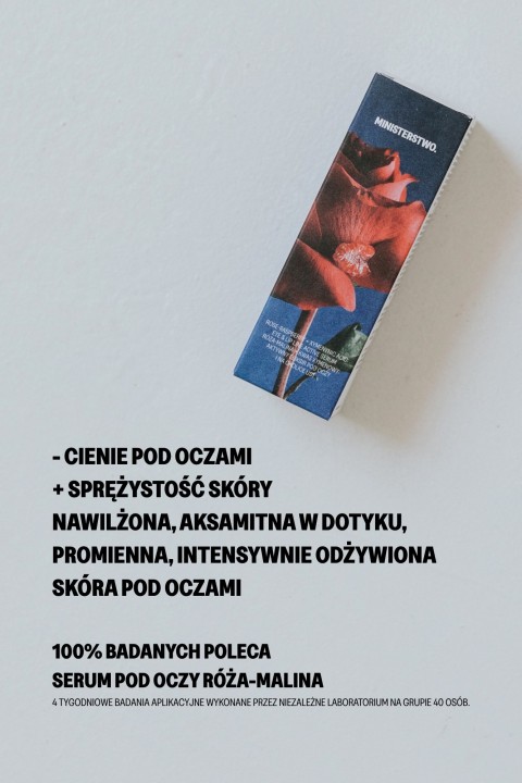 Róża-Malina - aktywne serum pod oczy i na okolice ust