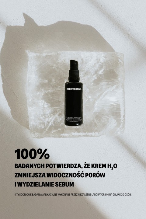 H2O + niacynamid - nawilżający krem do twarzy