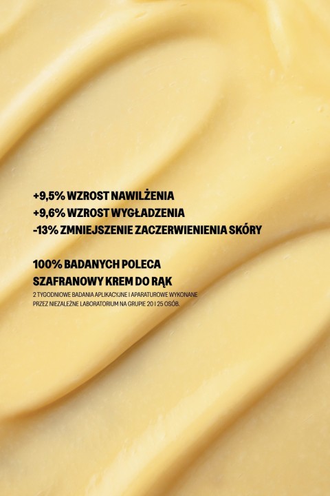 Safran - feuchtigkeitsspendende und glättende Handcreme