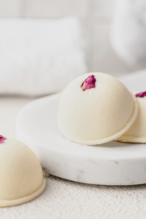 Rose-Himbeere - Badekugel
