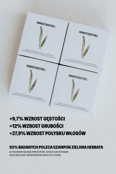 Green Tea - 3-in-1 hair & body bar