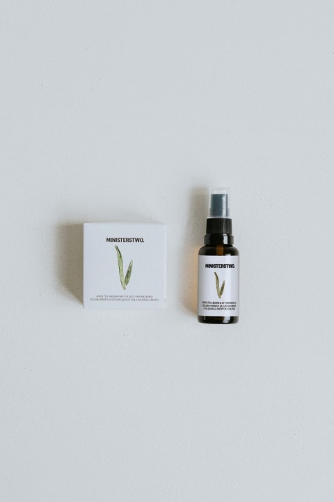 Green Tea set: beard oil + 3-in-1 hair & body bar