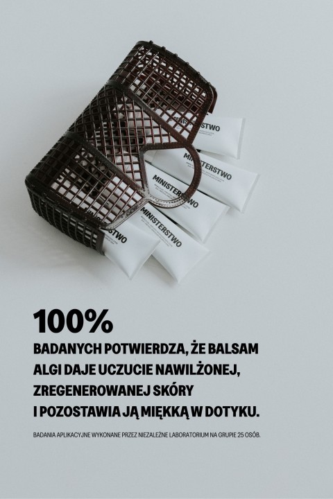 próbka: Algi + pantenol - nawilżający balsam do ciała