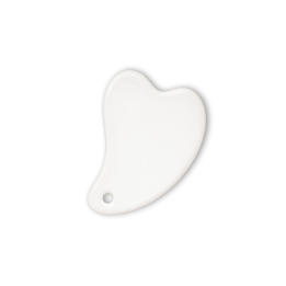 Biały kamień gua sha
