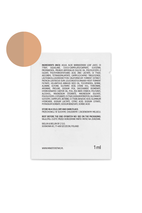 próbka: no. 50 Pumpkin Spice Cookie - nawilżający podkład do twarzy