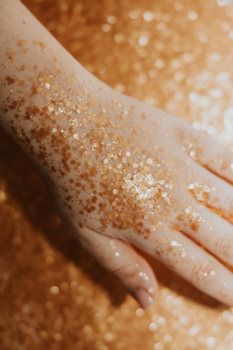 Bio glitter - Rusty Gold