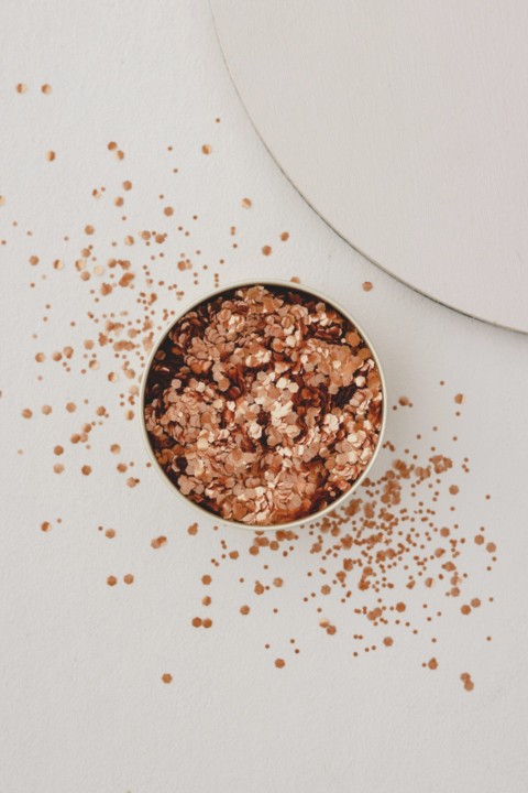 Bio glitter - Cinnamon