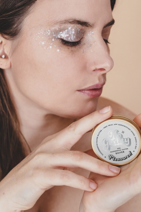 Bio-Glitzer - Silver