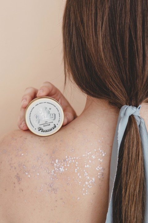 Bio glitter - Silver