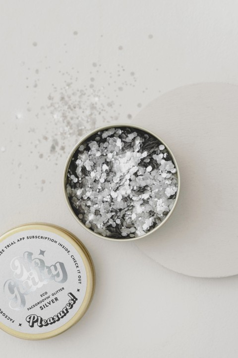 Bio brokat - Silver