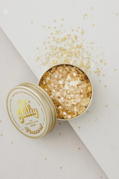 Bio-Glitzer - Gold